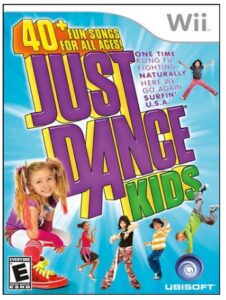 This is an image of kids dance game, Just Dance Kids