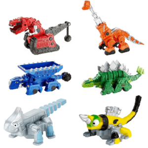 This is an image of kids dinotrux bundle toys