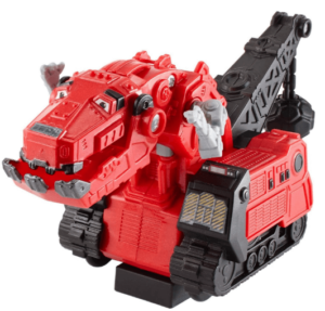 This is an image of kids dinotrux tyrux toy