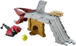 This is an image of kids dinotrux tyrux construction set toy