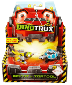 This is an image of kids dinotrux set toy