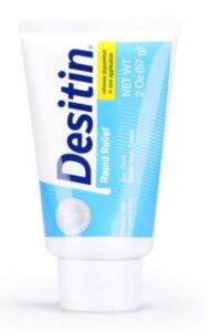 this is an image of baby's diaper rash cream destin rapid relief