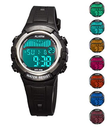 This is an image of Kids Digital Sport Watch for outdoors and waterproof