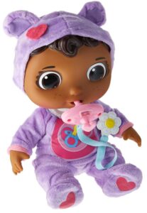 this is an image of baby's potty training doll doc mcstuffins in violet color
