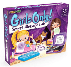 Girls only secret lab