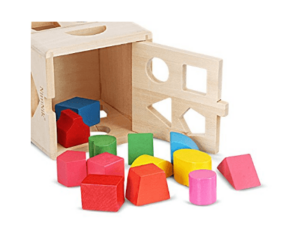 Wooden Shape Sorting Cube