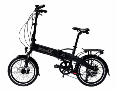 This is an image of a black e-Joe folding ebike by e-Joe. 