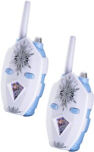 FRS Walkie Talkies for girls with Elsa and Anna of Frozen print on front