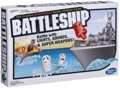 This is an image of kids electronic board game battleship