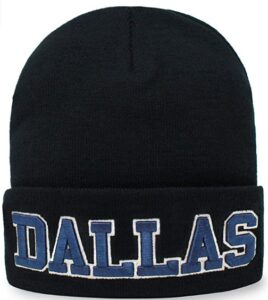 This is an image of kids football beanie hat 