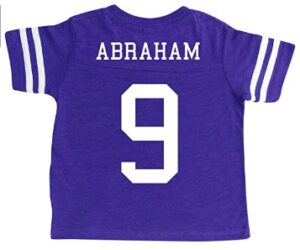 This is an image of boys personalized football jersey 