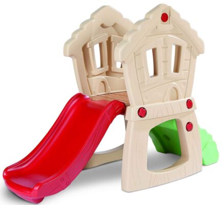 This is an image of little tikes version hide and seek with three colors for outdoor games