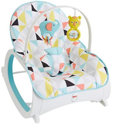 This is an image of a infant rocker seat