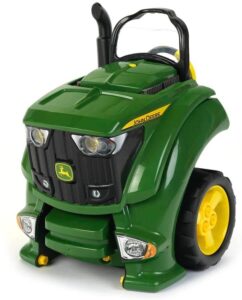 green john deere tractor engine toy