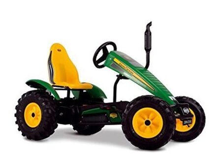 This is an image of John deer bfr kart for kids