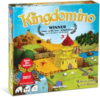 this is an image of building kingdom board game for families and kids