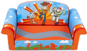 This is an image of kids disney toy story flip open sofa