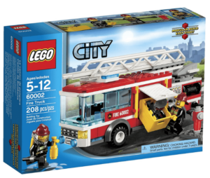 This is an image of kids LEGO City Fire Truck 60002