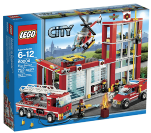 This is an image of kids LEGO City Fire Station 60004