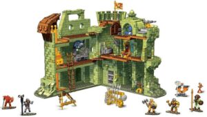 This is an image of kids Mega Construx Masters of the Universe Castle Grayskull