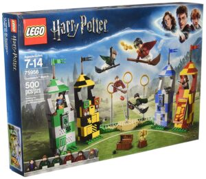 this is an image of the lego harry potter quidditch game