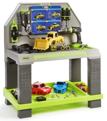 This is an image of a little tikes construction workbench 
