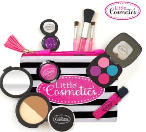 This is an image of kids Little Cosmetics Pretend Makeup Essential Set - Light