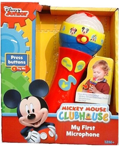 This is an image of mickey mouse microphone