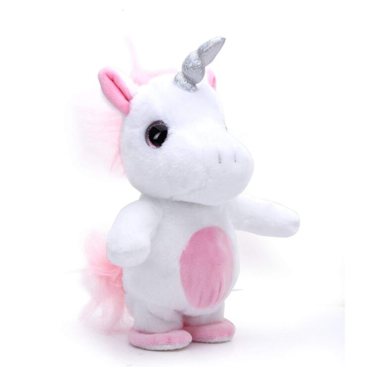 moving and talking unicorn toys designed for kids