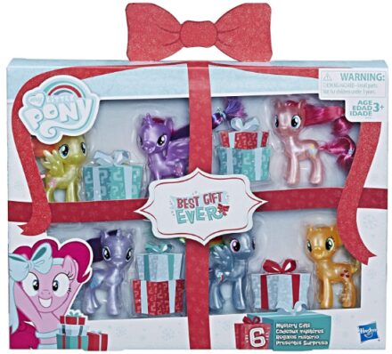 This is an image of Little pony set toy collection for kids