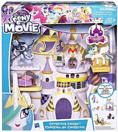 This is an image of Little pony collection castle playset 