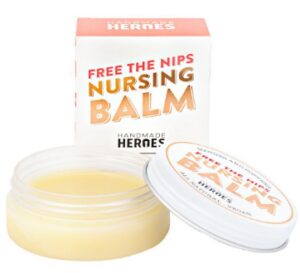 this is an image of woman's natural vegan nipple balm cream
