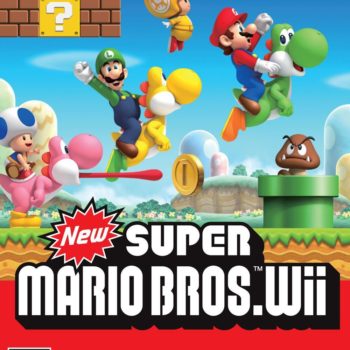 This is an image of new super mario Wii Games for Kids