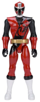 this is an image of a power ranger super ninja figure in red