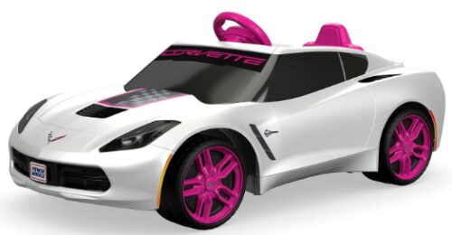 This is an image of Fisher-Price Power Wheels Girls' Corvette 6V