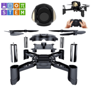 This is an image of teens STEM DIY drone kit