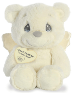 This is an image of kids Aurora - Precious Moments - 8" Charlie Bear Angel