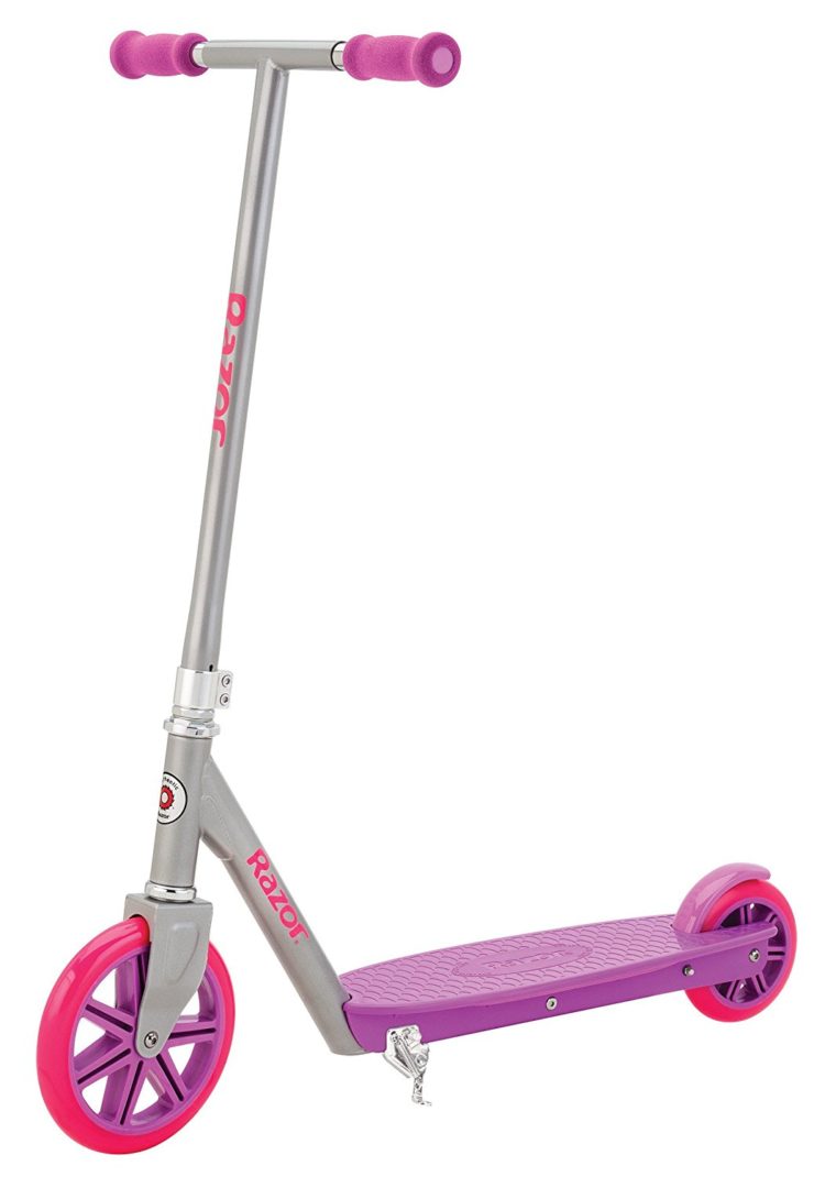 pink scooter