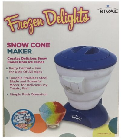 This is an image of a Blue Snow cone maker