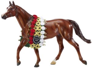 This is an image of a Brown horse toy