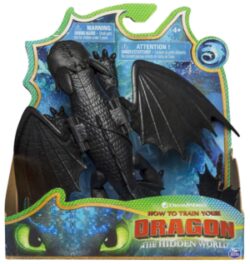 This is an image of a Black dragon toy