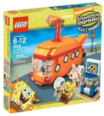 this is an image of a SpongeBob Bikini Bottom Express building set. 