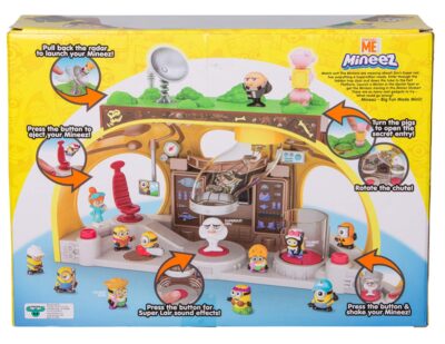 this is an image of a Dru's Super Lair from Despicable Me playset for kids. 
