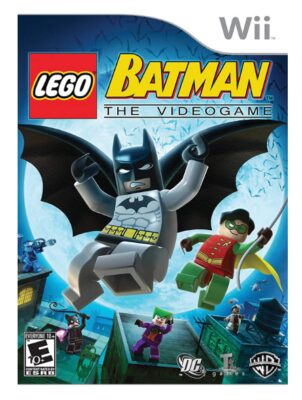 this is an image of a Lego Batman Wii for kids. 