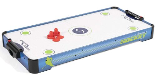 This is an image of a kids air hockey table