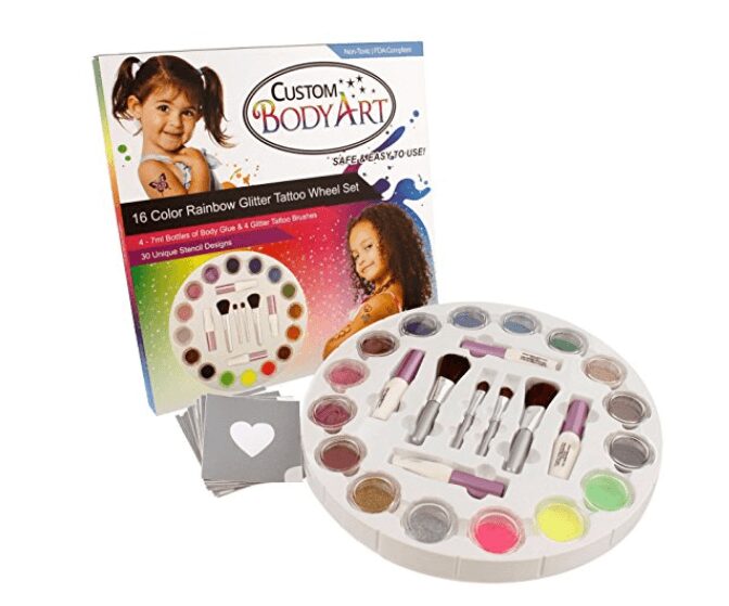 Glitter Tattoo Set for girls