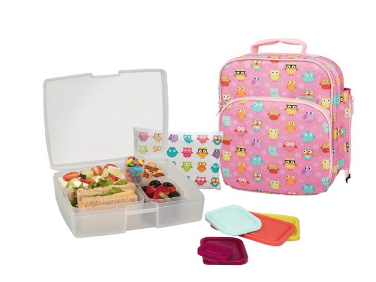 Lunch Bag and Box Set for Girls