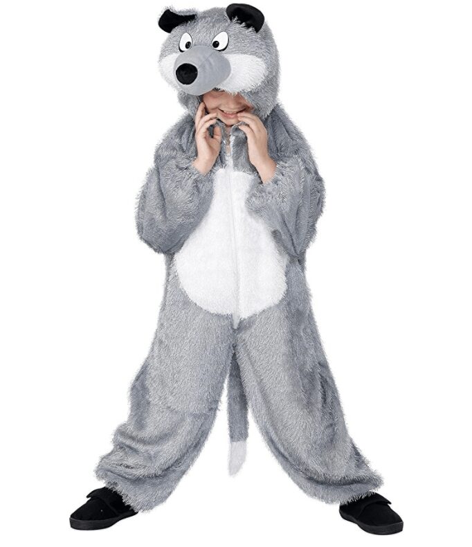 Big Boys' Wolf Costume