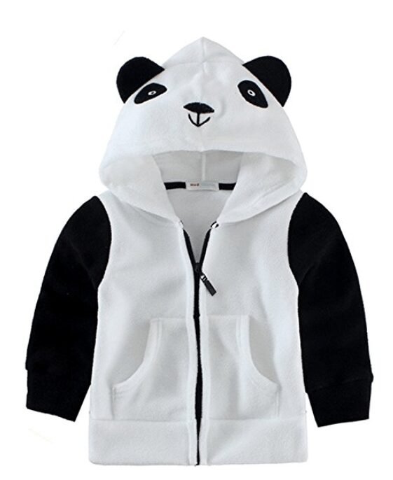 Mud Kingdom Adorable Little Boys Fleece Animal Costume Hoodies