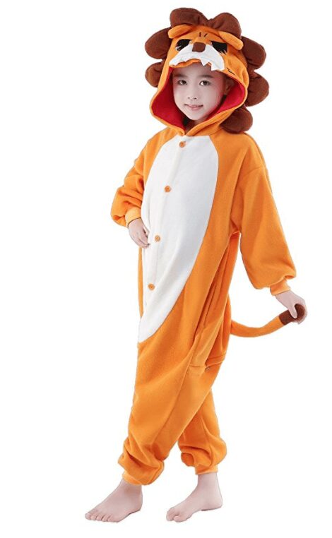 Olasante Child Cosplay Costume Pajamas Anime Animal Party Masquerade Costume Jumpsuit Outfit One-piece